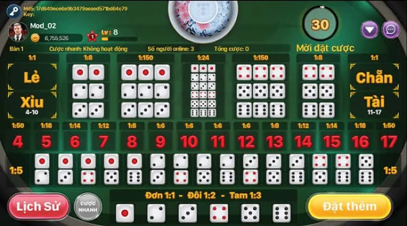 Cách chơi tài xỉu online bằng chiến lược thắng 98% 4 Quan sát phân tích cách chơi tài xỉu online 2025.