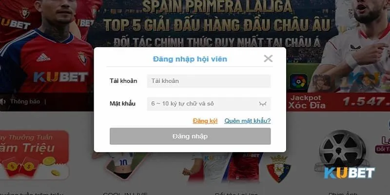 Có nhiều lưu ý người chơi cần biết khi tiến hành đăng nhập Kubet