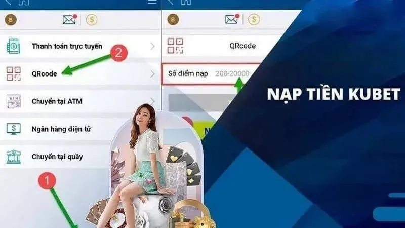 Cách nạp tiền Kubet